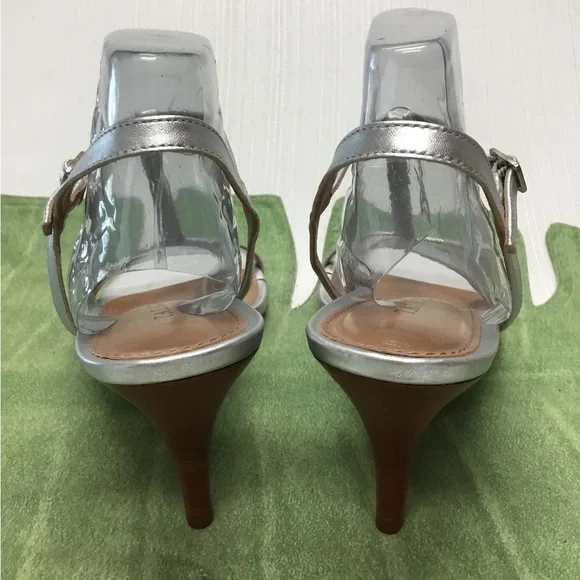 Talbots New Silver Heels - Picture 6 of 8